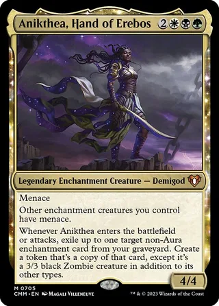 Anikthea, Hand of Erebos card, CMM number 705