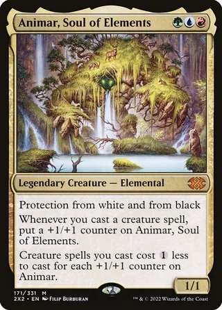 Animar, Soul of Elements card, 2X2 number 171