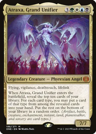 Atraxa, Grand Unifier card, ONE number 196