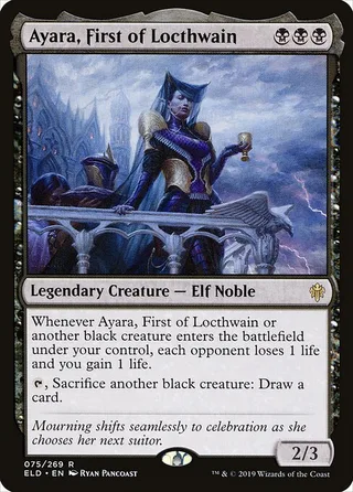 Ayara, First of Locthwain card, ELD number 75