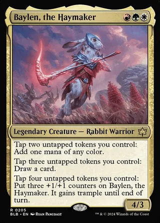Baylen, the Haymaker Magic card, BLB number 205