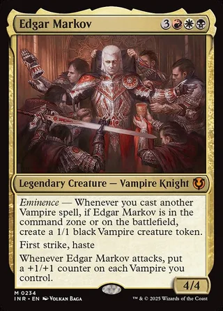 Edgar Markov card, INR number 234