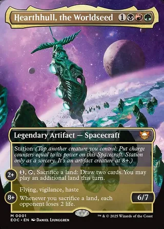 Hearthhull, the Worldseed card, EOC number 1