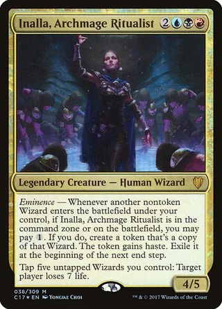 Inalla, Archmage Ritualist card, C17 number 38