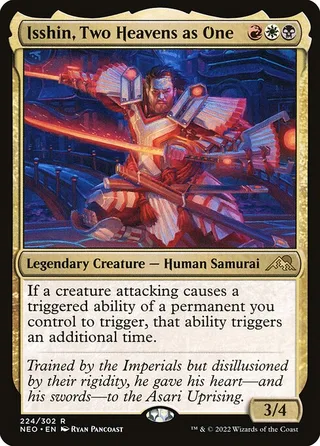 Isshin, Two Heavens as One card, NEO number 224