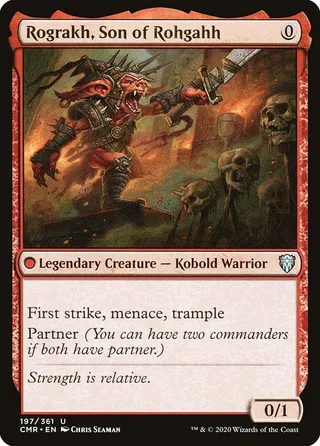 Rograkh, Son of Rohgahh card, CMR number 197