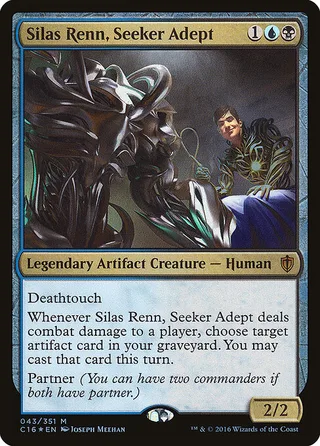 Silas Renn, Seeker Adept card, C16 number 43