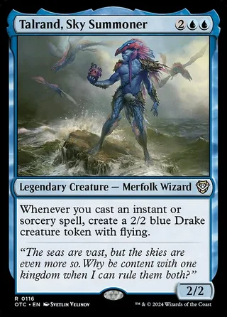 Talrand, Sky Summoner card, OTC number 116