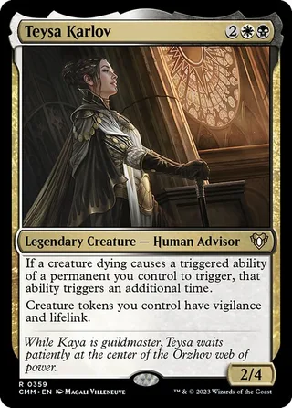 Teysa Karlov card, CMM number 359