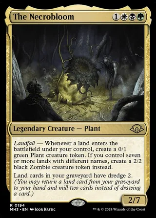 The Necrobloom card, MH3 number 194