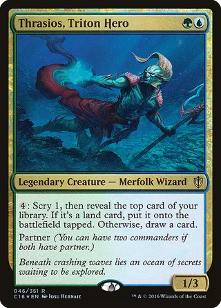 Thrasios, Triton Hero card, C16 number 46