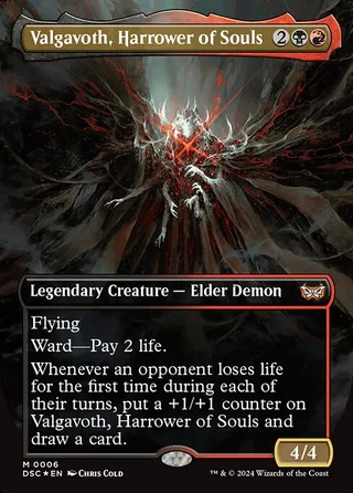 Valgavoth, Harrower of Souls card, DSC number 6