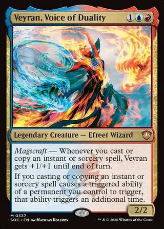 Veyran, Voice of Duality card, SOC number 337