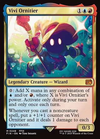 Vivi Ornitier card, FIN number 248