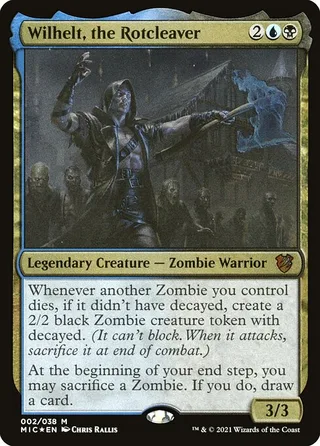 Wilhelt, the Rotcleaver card, MIC number 2