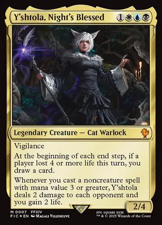 Y'shtola, Night's Blessed card, FIC number 7