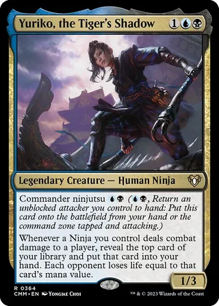 Yuriko, the Tiger's Shadow card, CMM number 364
