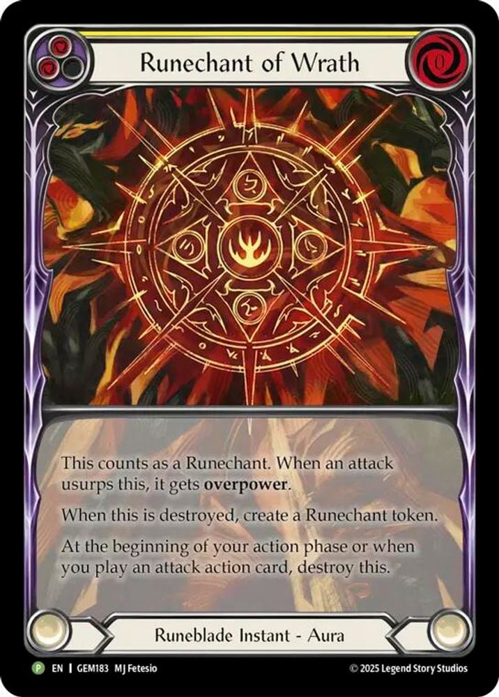 Runechant of Wrath