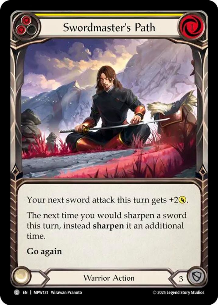 Swordmaster's Path (Yellow)