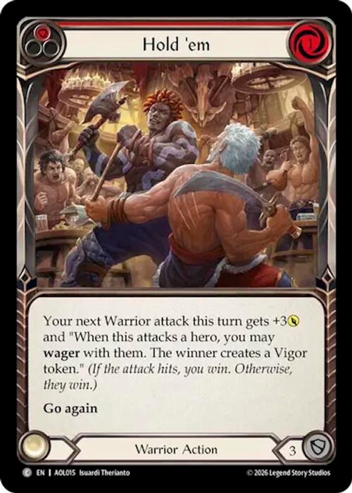 Hold 'em (Red)