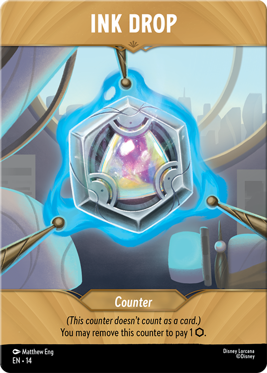 Hyperia City ink drop counter