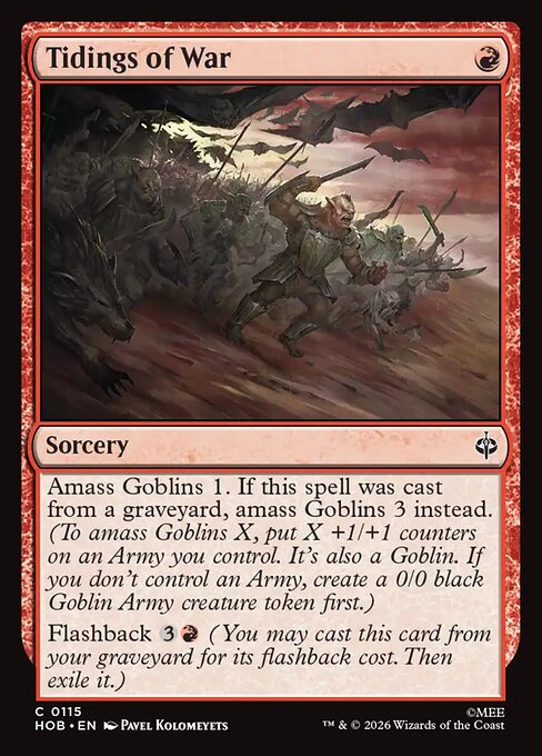 Tidings of War from The Hobbit