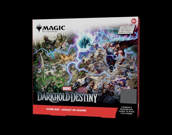 Assault on Asgard Scene Box from Marvel Darkhold Destiny