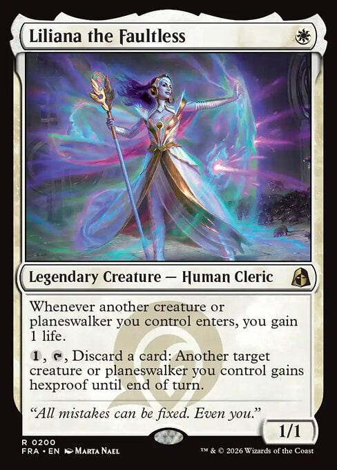 Liliana the Faultless from Reality Fracture