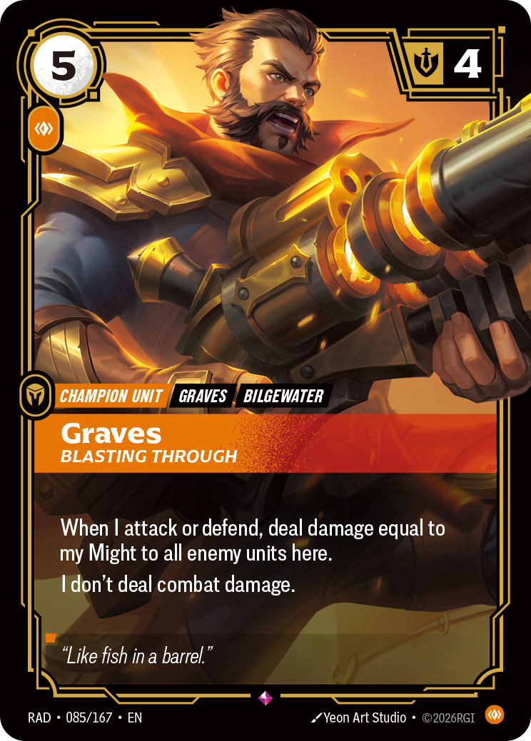 Graves RAD-085/167 card