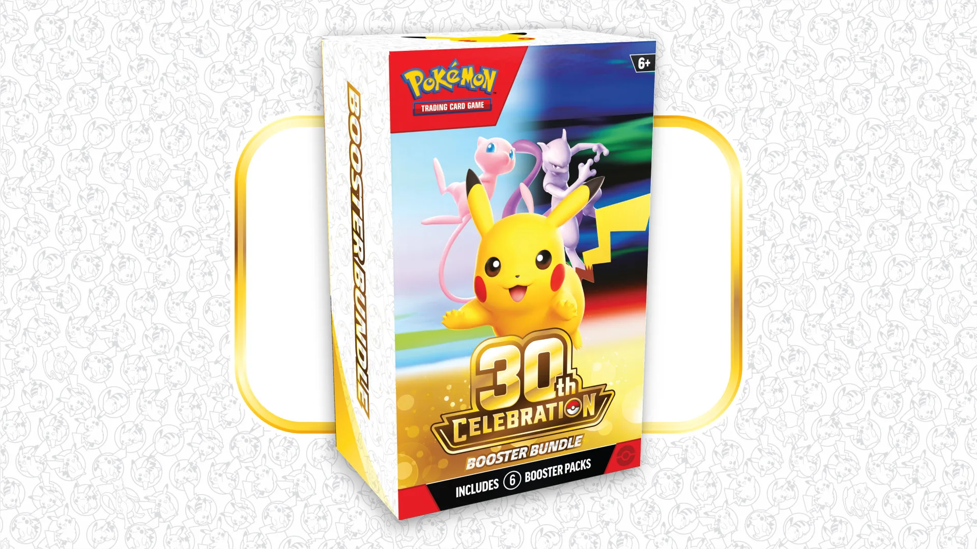 Pokémon 30th Celebration Booster Bundle with six packs