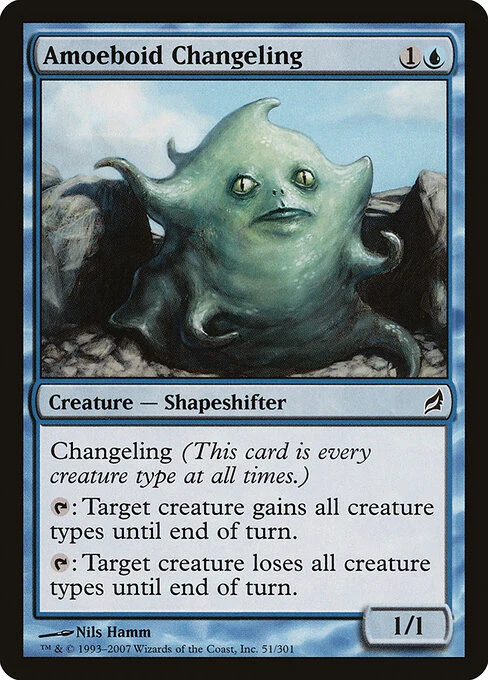 Amoeboid Changeling card