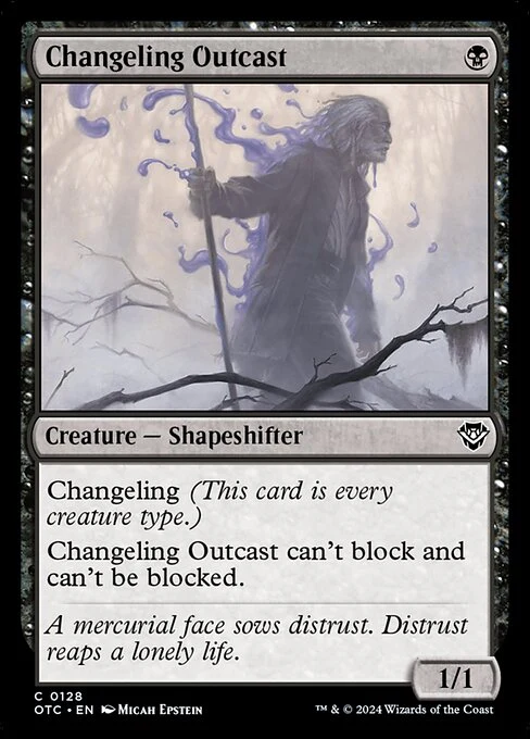 Changeling Outcast card