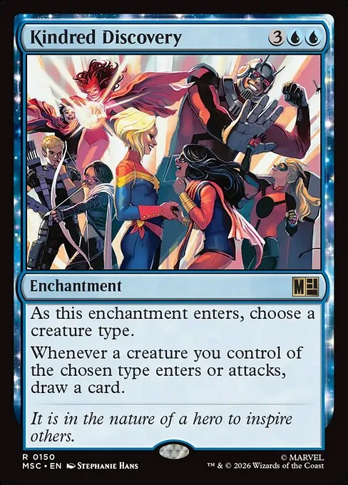 Kindred Discovery card