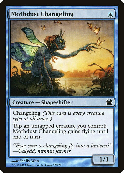 Mothdust Changeling card