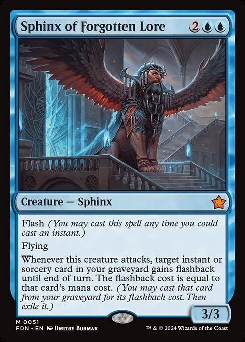 Sphinx of Forgotten Lore card
