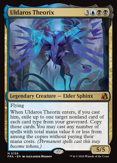 Uldaros Theorix card