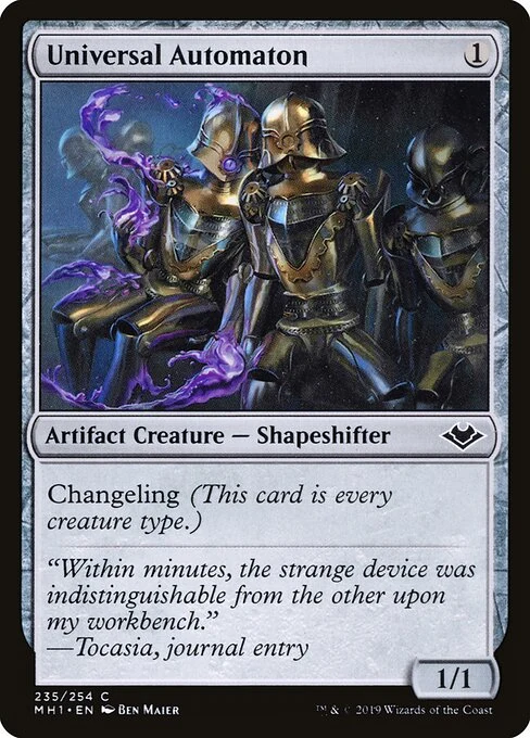 Universal Automaton card