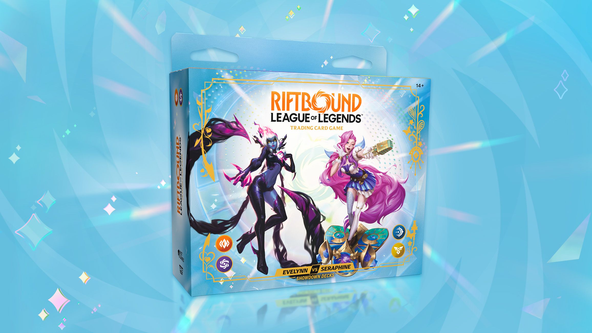 Radiance Evelynn vs Seraphine Showdown Decks product contents