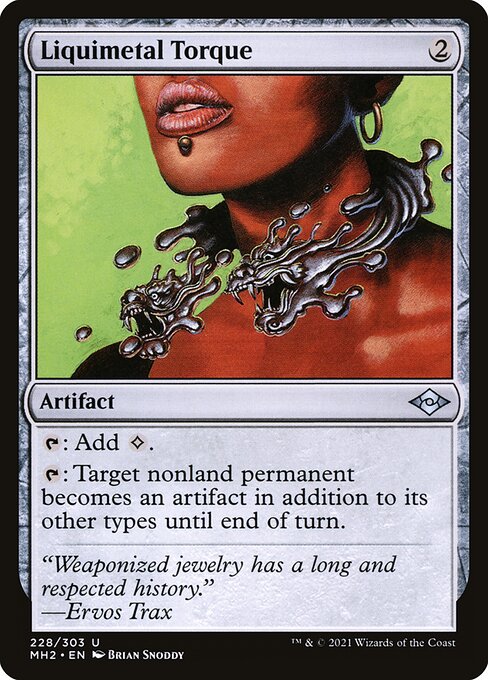 Liquimetal Torque, Modern Horizons 2 printing