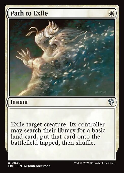 Path to Exile, Reality Fracture Commander printing