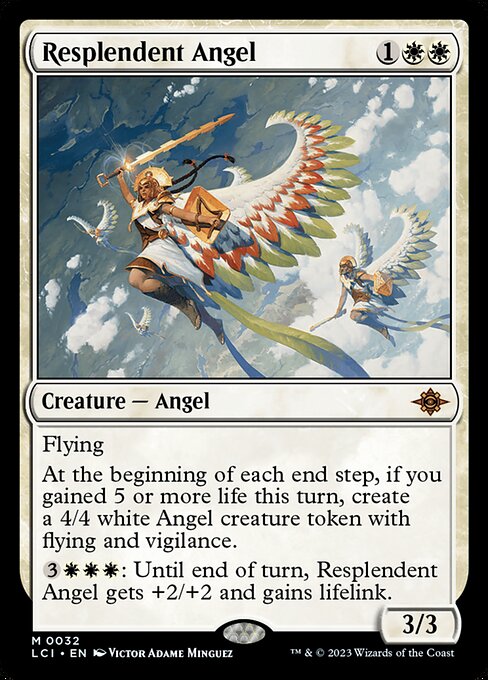 Resplendent Angel, The Lost Caverns of Ixalan printing