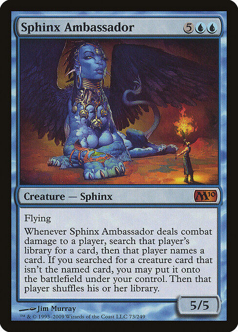 Sphinx Ambassador, Magic 2010 printing