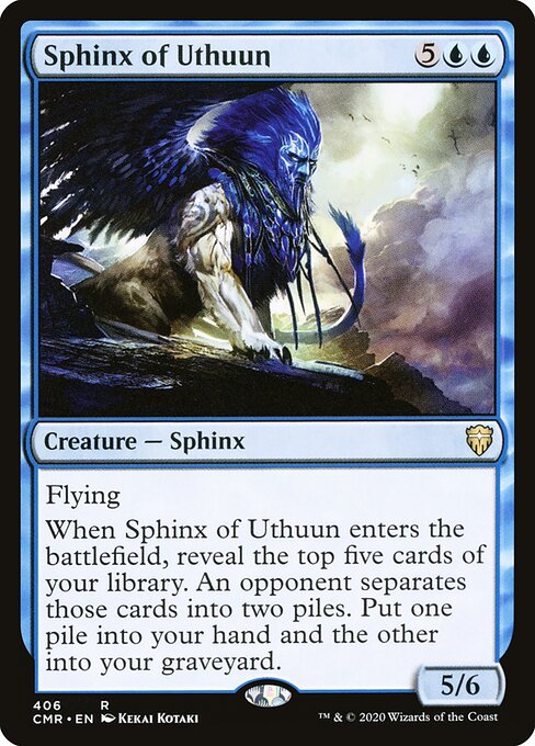 Sphinx of Uthuun, Commander Legends printing