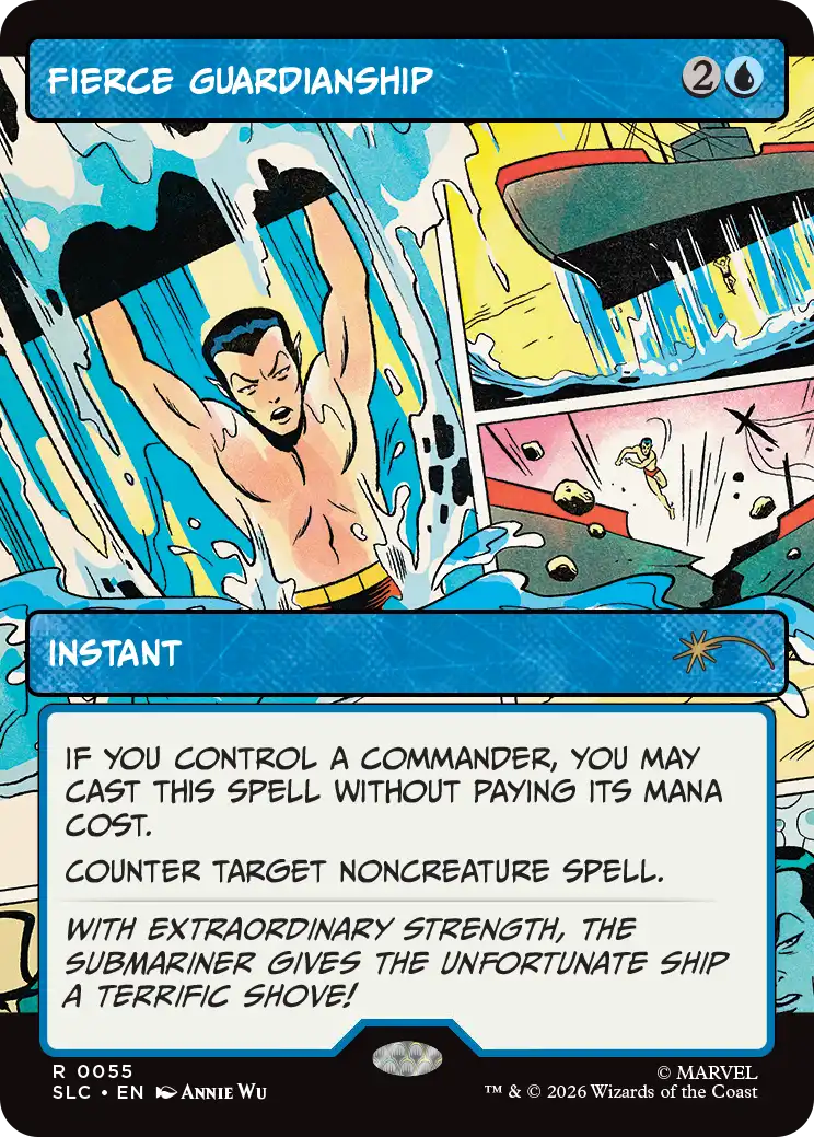 Fierce Guardianship in the announced Secret Lair artwork