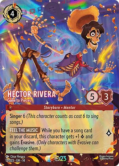 Héctor Rivera, Gone to Pieces, 13/D23 foil printing
