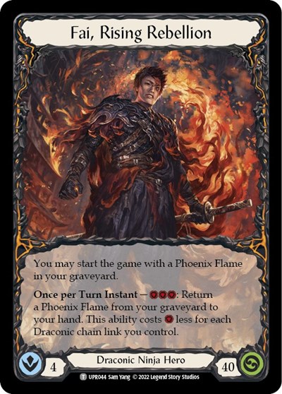 Fai, Rising Rebellion, UPR044 adult hero