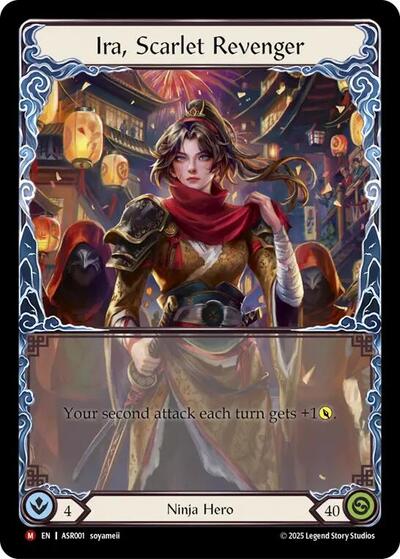 Ira, Scarlet Revenger, ASR001 adult hero