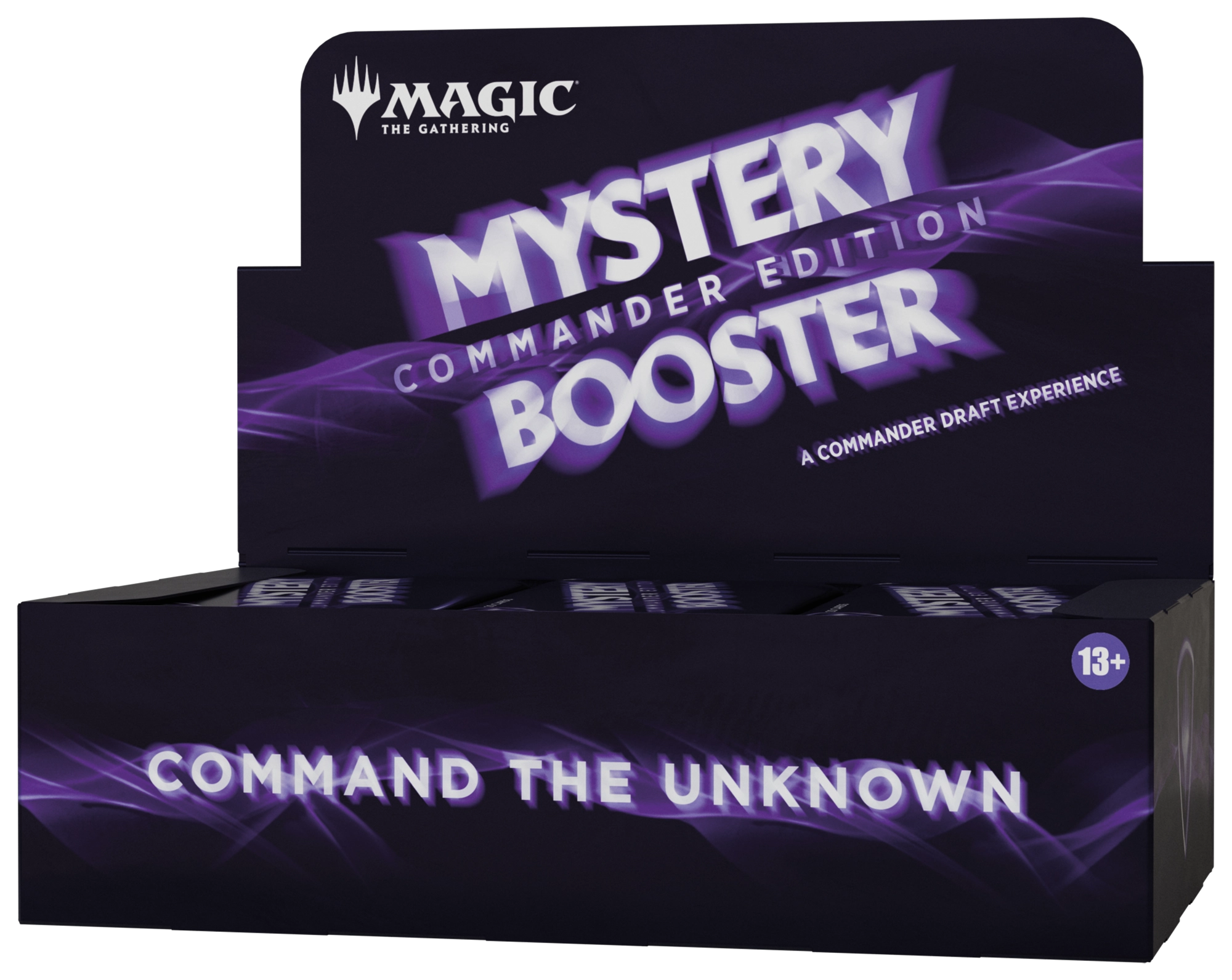 The exact 24-pack Mystery Booster Commander Edition display included in Atlanta Festival