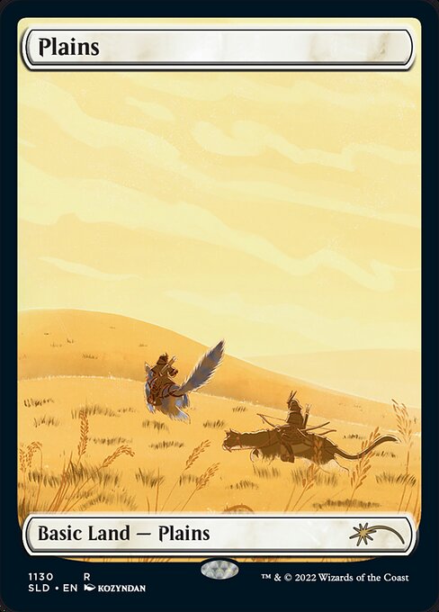 Plains, Secret Lair #1130, full-art by kozyndan