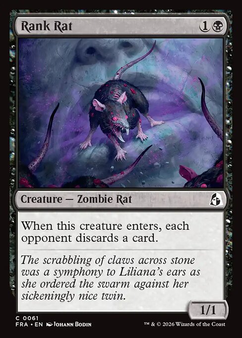 Rank Rat regular Reality Fracture card, collector number 61